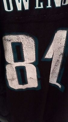 PHILADELPHIA EAGLES TERRELL OWENS FOOTBALL JERSEY SIZE XL  ADULT