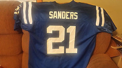 INDIANAPOLIS COLTS BOB SANDERS  FOOTBALL JERSEY SIZE XL REEBOK ADULT NFL