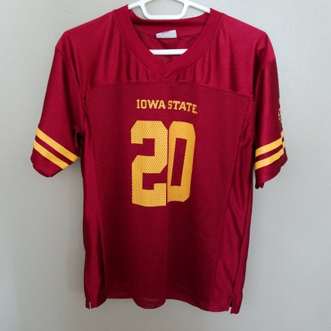 IOWA STATE CYCLONES #20 FOOTBALL JERSEY SIZE LARGE 16-18 YOUTH