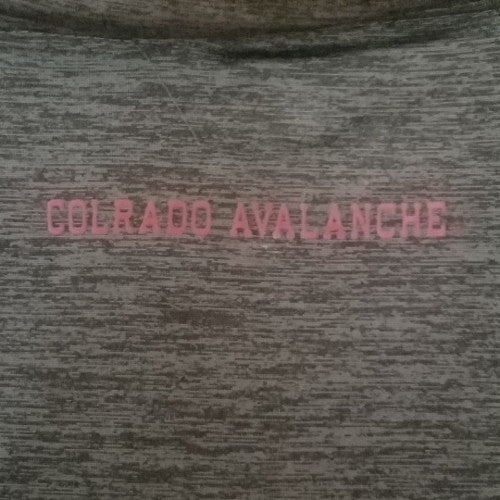 COLORADO AVS AVALANCHE 1/4 ZIP LONG SLEEVE SHIRT SIZE XL ADULT