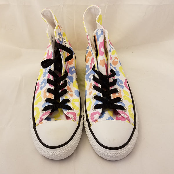 CONVERSE CHUCK TAYLOR HIGH TOP KISSES LIPS SNEAKER ADULT SIZE WN 9 MN 7