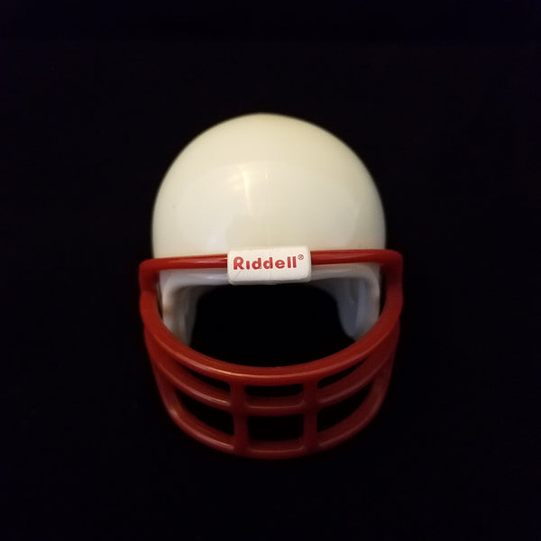 NFL SHIELD 50TH RED  MASK Throwback Pocket Pro Helmet RIDDELL series 2