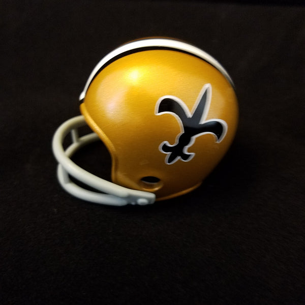 New Orleans Saints 2-Bar Throwback Pocket Pro Riddell