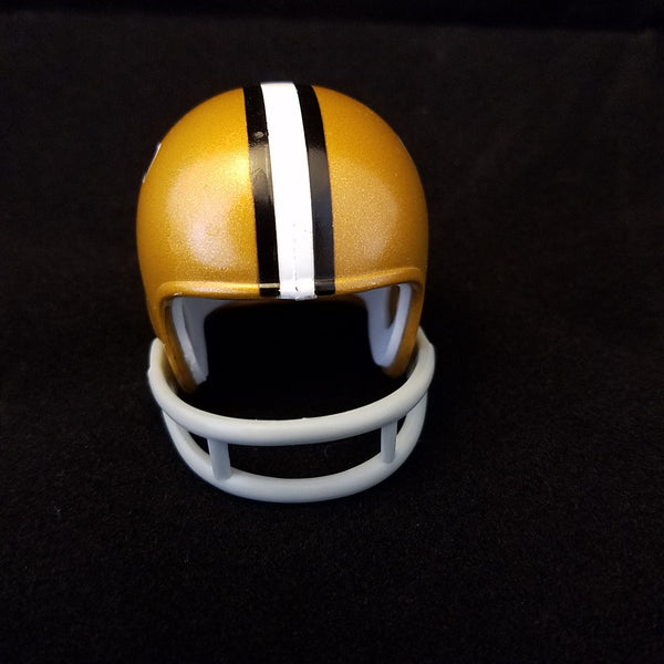 New Orleans Saints 2-Bar Throwback Pocket Pro Riddell