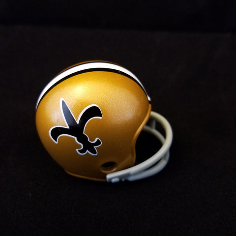 New Orleans Saints 2-Bar Throwback Pocket Pro Riddell