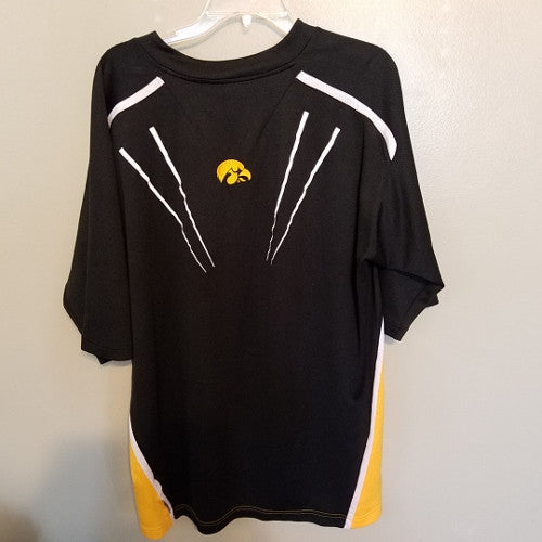 IOWA HAWKEYES NIKE NIKEFIT FOOTBALL SHIRT  SIZE XL ADULT