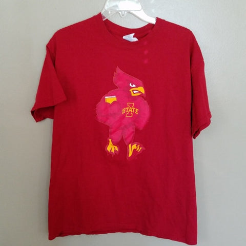 IOWA STATE CYCLONES MASCOT BIRD T SHIRT SIZE LARGE ADULT