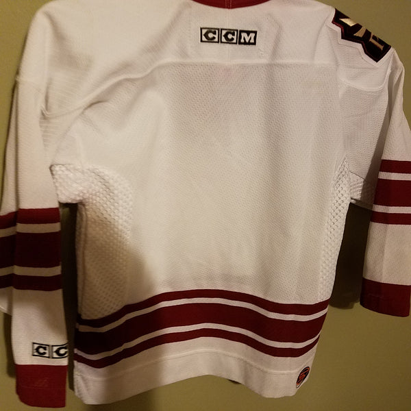PHOENIX COYOTES CCM HOCKEY JERSEY SIZE SM/MED YOUTH