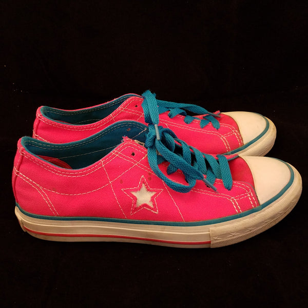 CONVERSE PINK CHUCK TAYLOR ALL STAR LOW SNEAKER ADULT SIZE WOMANS 6