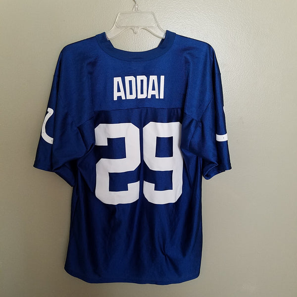 INDIANAPOLIS COLTS JOSEPH ADDAI FOOTBALL JERSEY SIZE MEDIUM ADULT