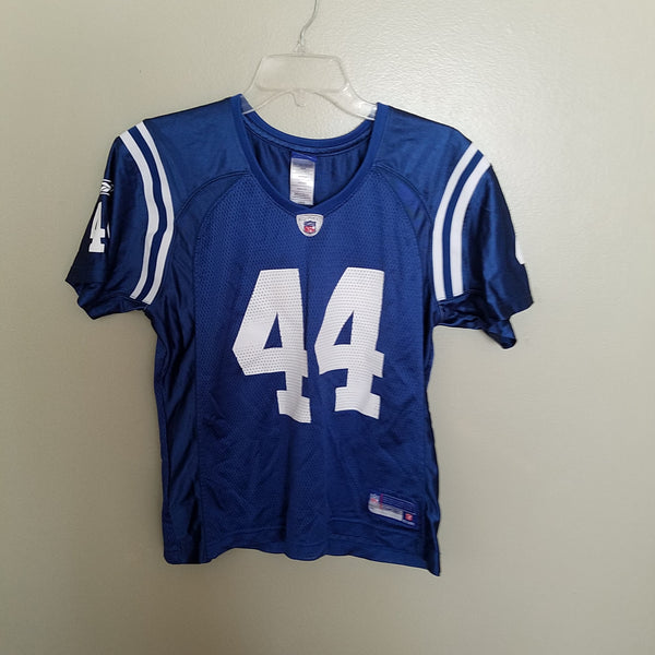 INDIANAPOLIS COLTS DALLAS CLARK  FOOTBALL JERSEY SIZE LARGE JUNIORS WOMANS