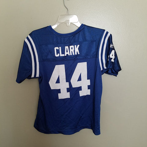 INDIANAPOLIS COLTS DALLAS CLARK  FOOTBALL JERSEY SIZE LARGE JUNIORS WOMANS
