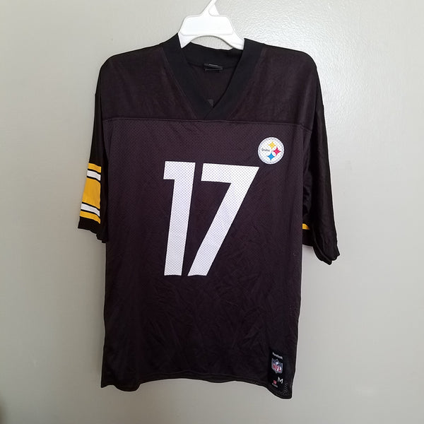 PITTSBURGH STEELERS MIKE WALLACE FOOTBALL JERSEY SIZE MEDIUM ADULT