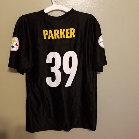 PITTSBURGH STEELERS WILLIE PARKER FOOTBALL JERSEY SIZE XL YOUTH NFL PLAY