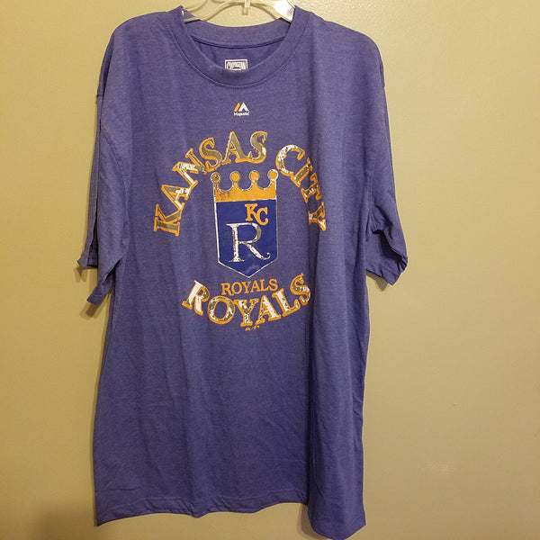 KANSAS CITY ROYALS NWT BIG & TALL  T SHIRT SIZE XLT ADULT