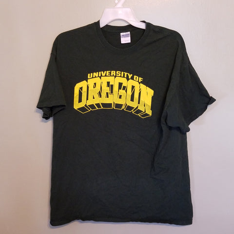 OREGON DUCKS  UNIVERSITY OF T SHIRT SIZE XL ADULT