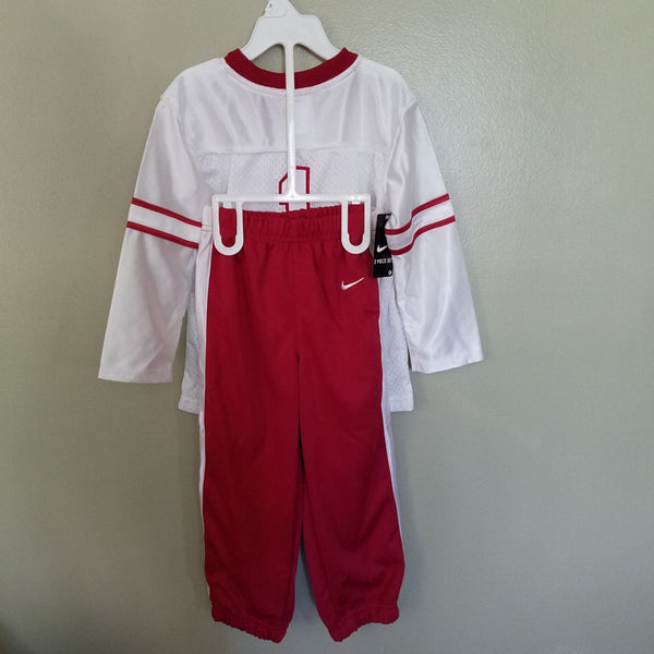 OKLAHOMA SOONERS 2 PIECE NIKE FOOTBALL JERSEY SIZE 2T, 3T, 4T YOU PICK YOUTH