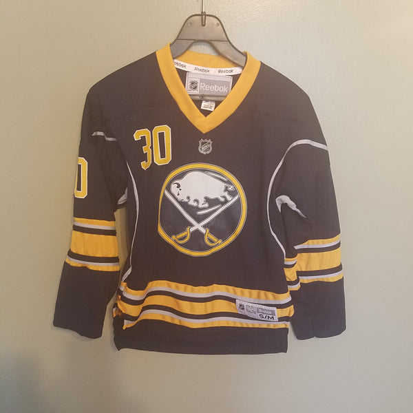 BUFFALO SABRES RYAN MILLER HOCKEY JERSEY SIZE SM/MED YOUTH