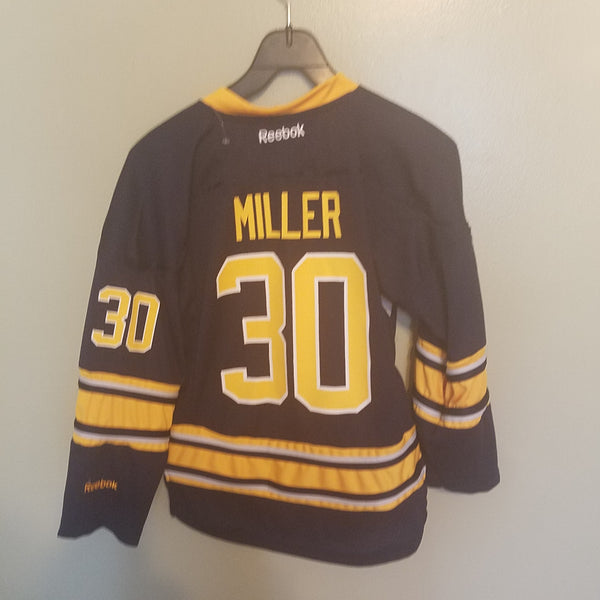 BUFFALO SABRES RYAN MILLER HOCKEY JERSEY SIZE SM/MED YOUTH