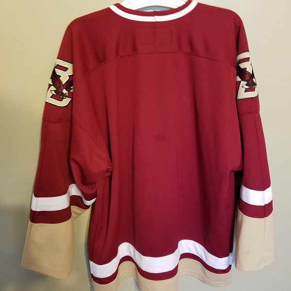 BOSTON COLLEGE EAGLES NIKE HOCKEY JERSEY SIZE LARGE ADULT