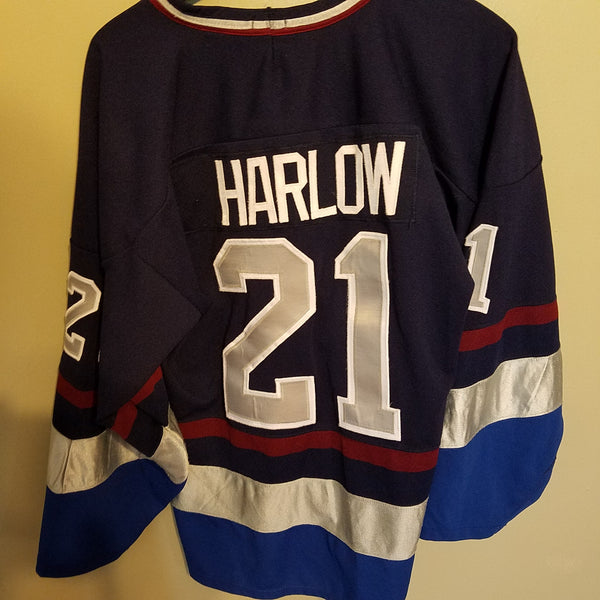 TUCSON THUNDERBIRDS VINTAGE HOCKEY JERSEY SIZE LARGE ADULT