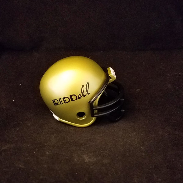 RIDDELL GOLD SCRIPT SERIES 2 THROWBACK TRADITIONAL POCKET PRO HELMET