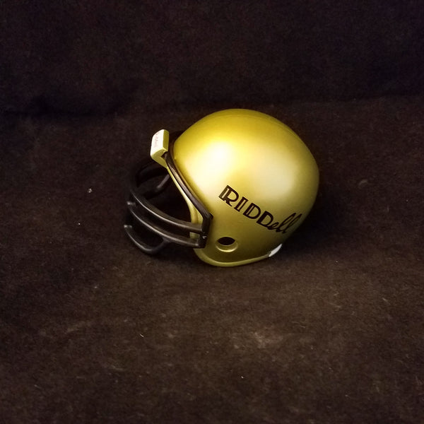 RIDDELL GOLD SCRIPT SERIES 2 THROWBACK TRADITIONAL POCKET PRO HELMET