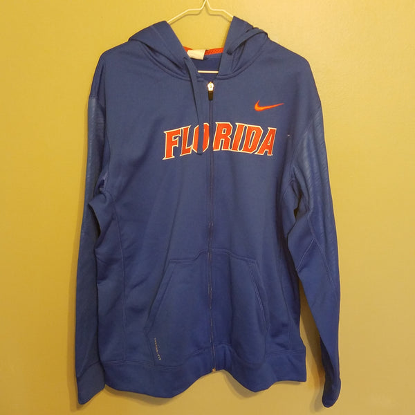 Florida Gators Nike Therma FIT Full zip hooded Sweatshirt size large ADULT NWT