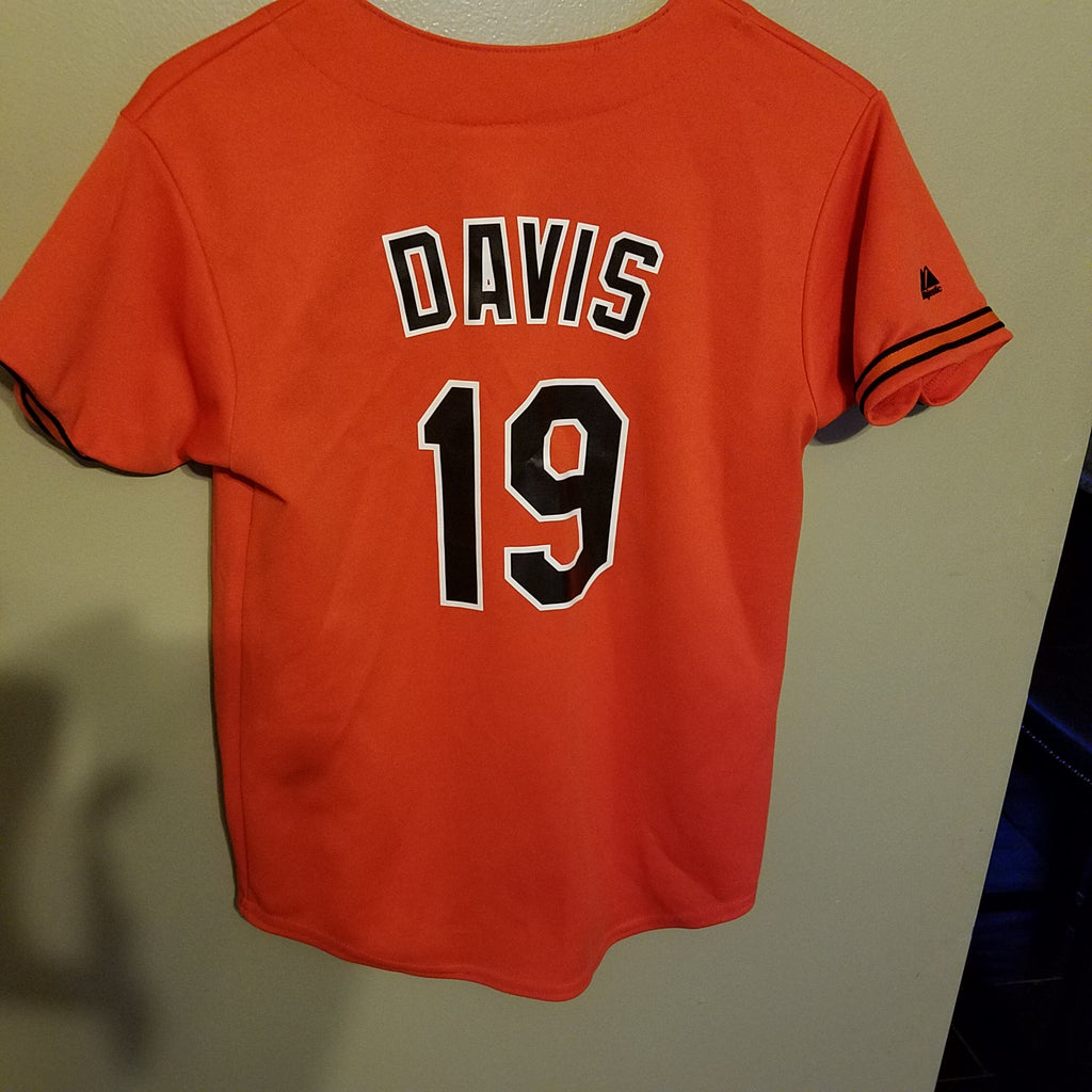 Baltimore Orioles No19 Chris Davis White Cool Base Stitched Youth Jersey