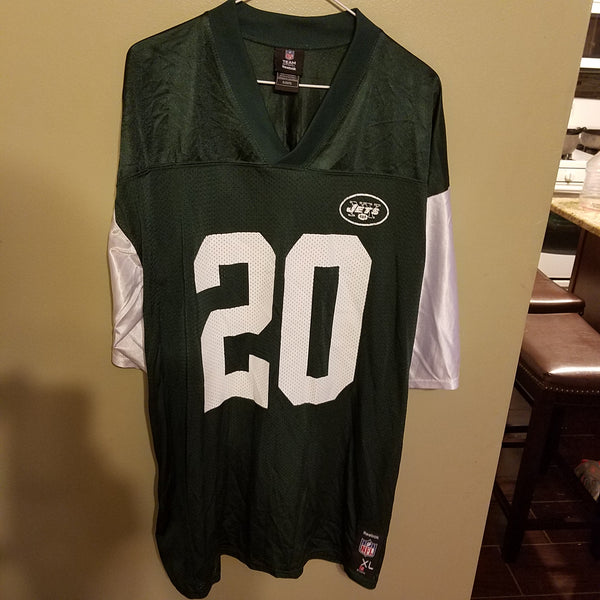 NEW YORK JETS THOMAS JONES FOOTBALL JERSEY SIZE XL ADULT