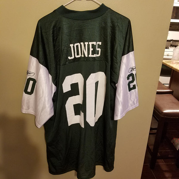 NEW YORK JETS THOMAS JONES FOOTBALL JERSEY SIZE XL ADULT