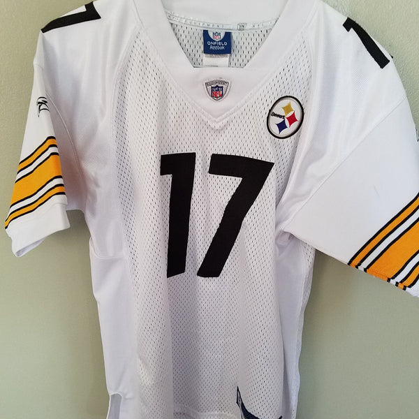 PITTSBURGH STEELERS MIKE WALLACE FOOTBALL JERSEY SIZE MEDIUM 10-12 YOUTH