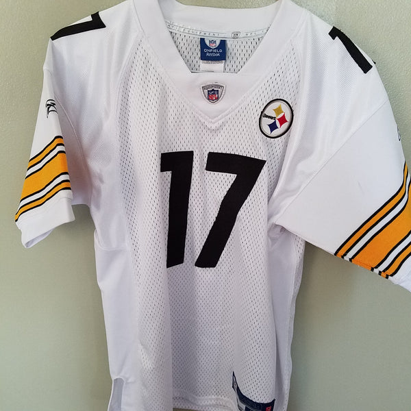 PITTSBURGH STEELERS MIKE WALLACE FOOTBALL JERSEY SIZE MEDIUM 10-12 YOUTH