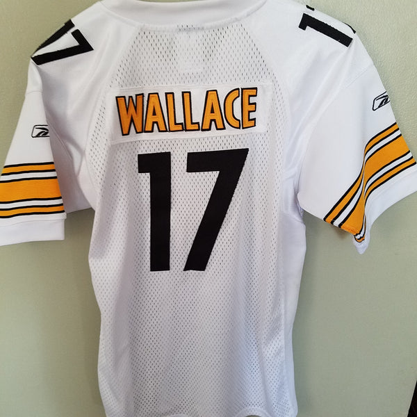 PITTSBURGH STEELERS MIKE WALLACE FOOTBALL JERSEY SIZE MEDIUM 10-12 YOUTH