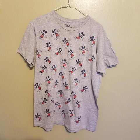 MICKEY MOUSE DISNEYPARKS MULTI MICKEYS  SHIRT SIZE LARGE  ADULT