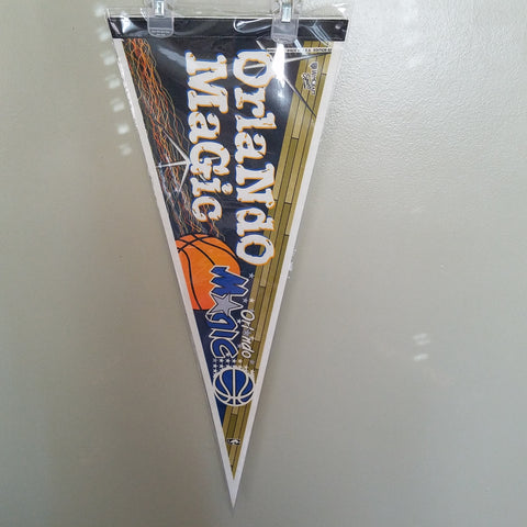 ORLANDO MAGIC NBA VINTAGE FELT PENNANT WITH HOLDER