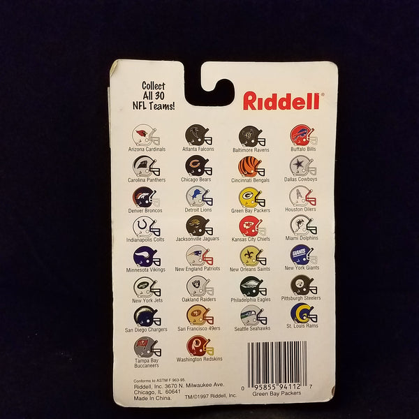 GREEN BAY PACKERS TRADITIONAL  POCKET PRO HELMET NEW IN PACKAGE