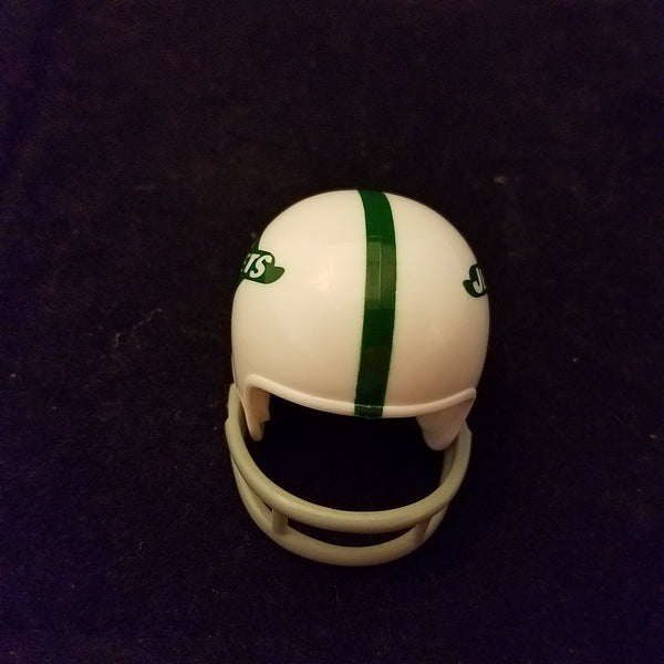 NEW YORK JETS 1963 2 TWO BAR POCKET PRO HELMET