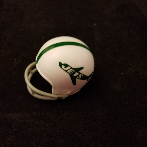 NEW YORK JETS 1963 2 TWO BAR POCKET PRO HELMET