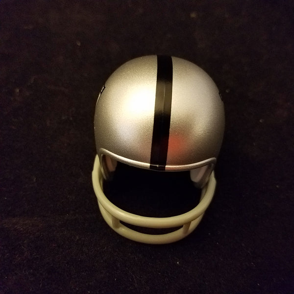 OAKLAND RAIDERS 1963  2 TWO BAR POCKET PRO HELMET