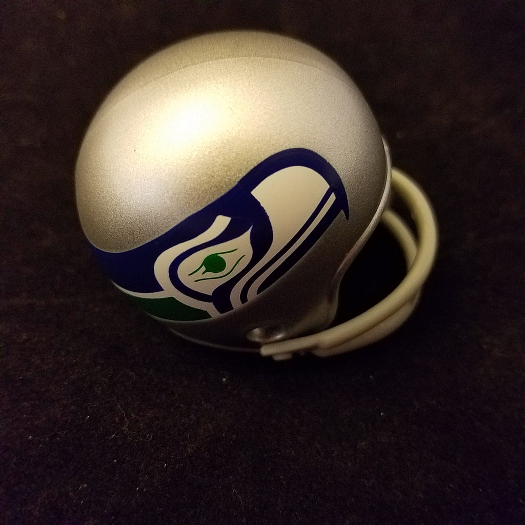 SEATTLE SEAHAWKS 1976 2 TWO BAR POCKET PRO HELMET – Bandwagonfanz Sports