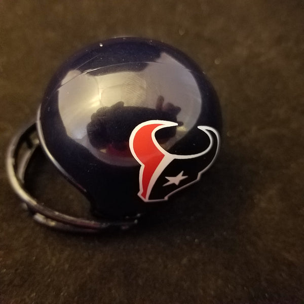 HOUSTON TEXANS 2 TWO BAR POCKET PRO HELMET