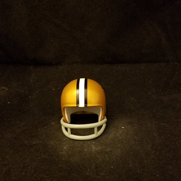 NEW ORLEANS SAINTS 2 TWO BAR POCKET PRO HELMET