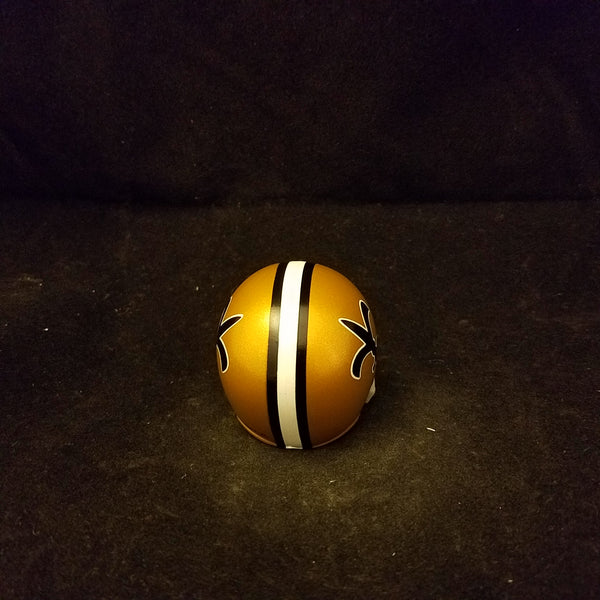 NEW ORLEANS SAINTS 2 TWO BAR POCKET PRO HELMET