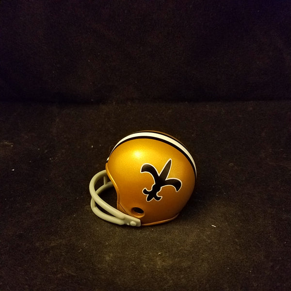 NEW ORLEANS SAINTS 2 TWO BAR POCKET PRO HELMET