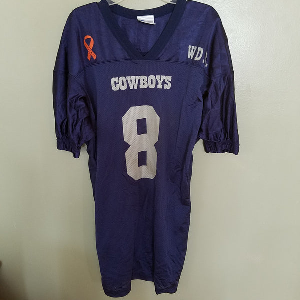 DALLAS COWBOYS FITTED FOOTBALL JERSEY SIZE XL ADULT