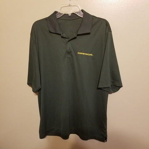 OREGON DUCKS GREEN POLO SHIRT SIZE XL ADULT