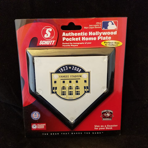 NEW YORK YANKEES YANKEE STADIUM Authentic Hollywood Pocket Home Plate