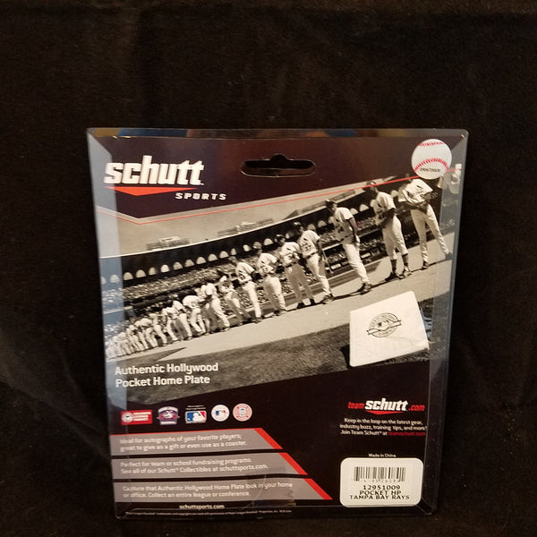 TAMPA BAY RAYS  Authentic Hollywood Pocket Home Plate