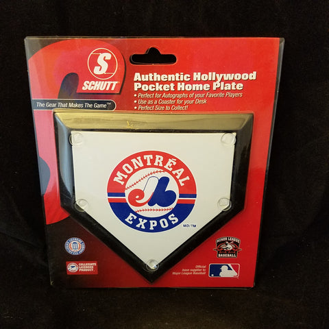 MONTREAL EXPOS Authentic Hollywood Pocket Home Plate